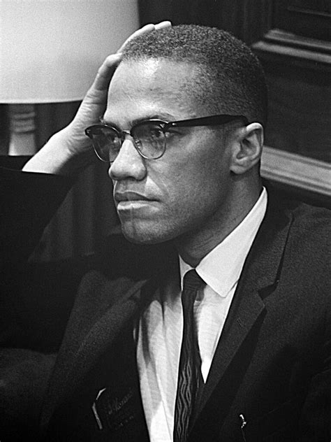 what kind of glasses did malcolm x wear